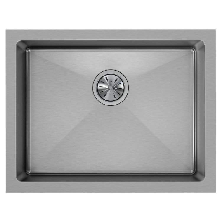 Stainless Steel Single Bowl Drop-in Farmhouse Sink