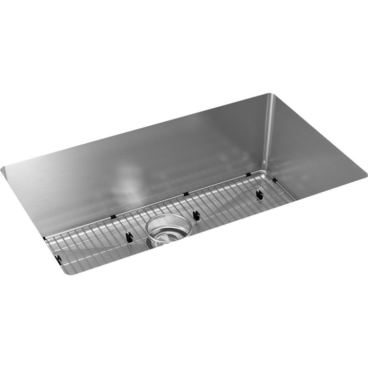 Elkay 31'' Satin Stainless Steel Single Bowl Undermount Sink