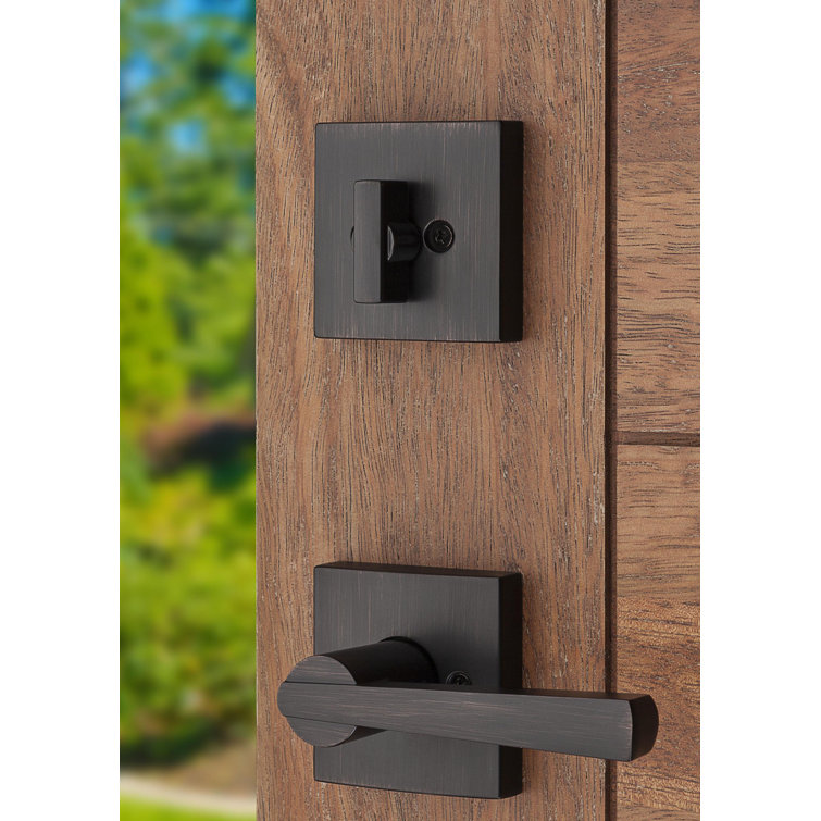 Spyglass Venetian Bronze Single Cylinder Deadbolt Entry Handleset
