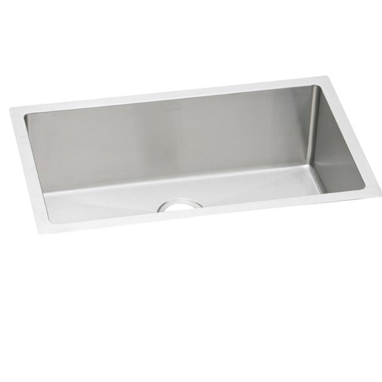 Elkay Crosstown 31" Stainless Steel Single Bowl Undermount Sink
