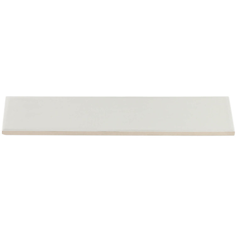 Dove Gray 3'' x 12'' Polished Ceramic Subway Tile