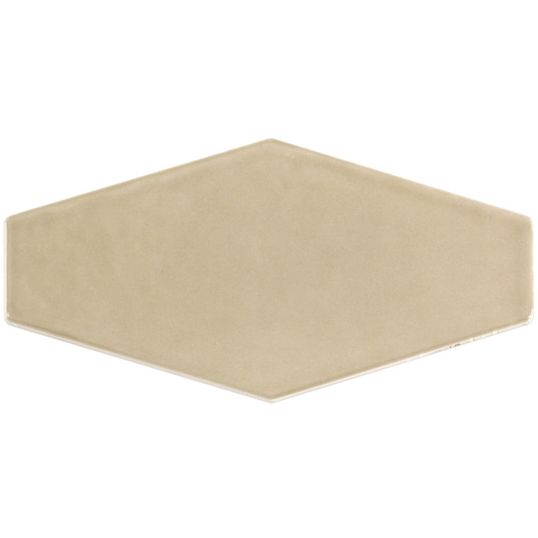 Bolton Beige Polished Hexagonal Ceramic Wall Tile