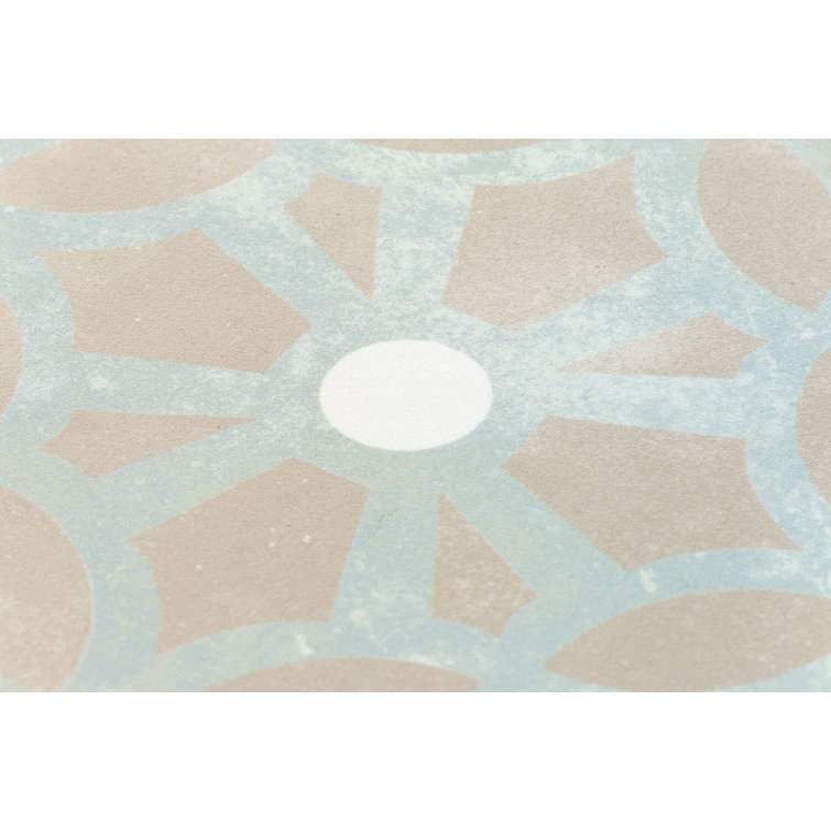 Anabella 9x9 Matte Green and Beige Porcelain Tile