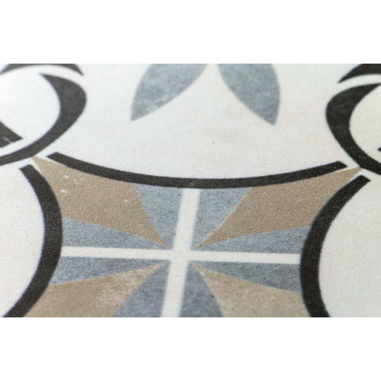Anabella 9" x 9" Matte Porcelain Patterned Tile