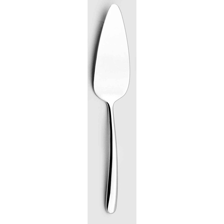 Elegant Silver Stainless Steel Cake Server