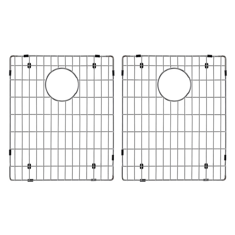 Black Granite Double Bowl Undermount Kitchen Sink with Accessories