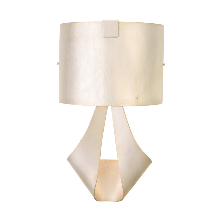 Pearl Silver Dimmable Art Deco Wrought Iron Sconce