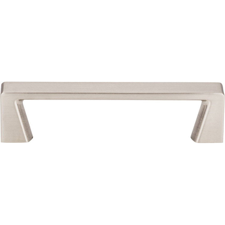Satin Nickel Brushed Traditional Cabinet Bar Pull with Mounting Hardware