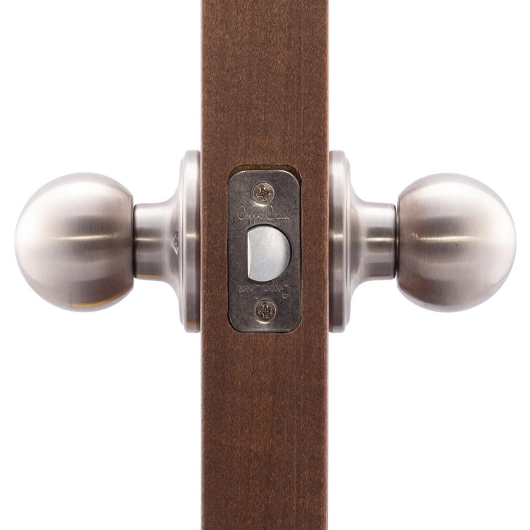 Satin Stainless Steel Full Ball Passage Door Knob