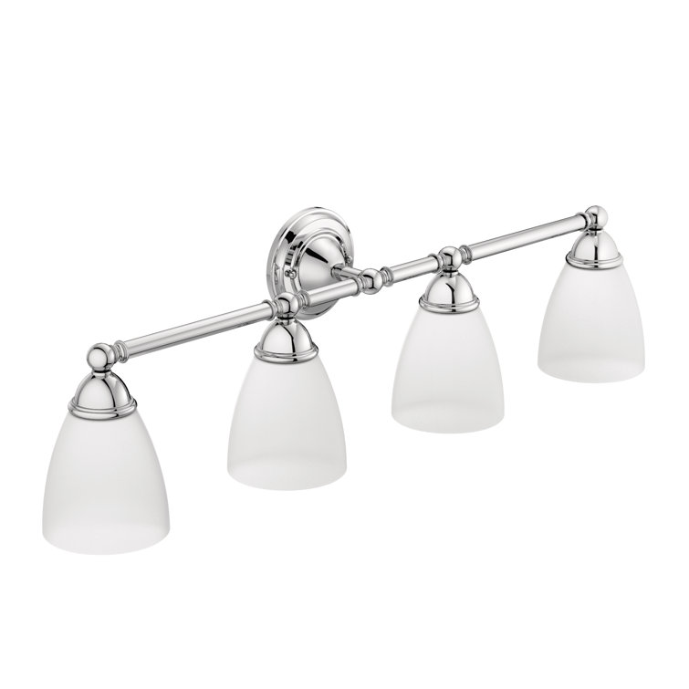 Brantford 36" Distressed Bronze 4-Light Vanity Fixture