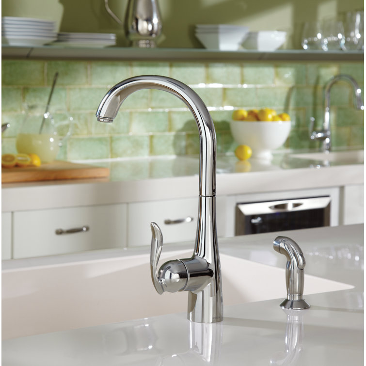 Moen Arbor Chrome One-Handle Pulldown Kitchen Faucet with Power Boost