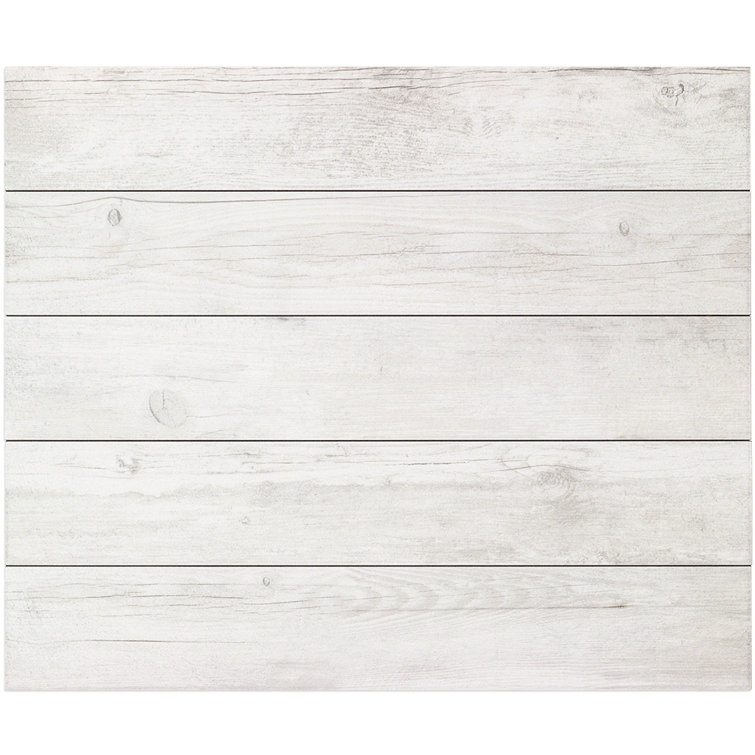 Thicket 4" x 24" White Natural Porcelain Plank Tile