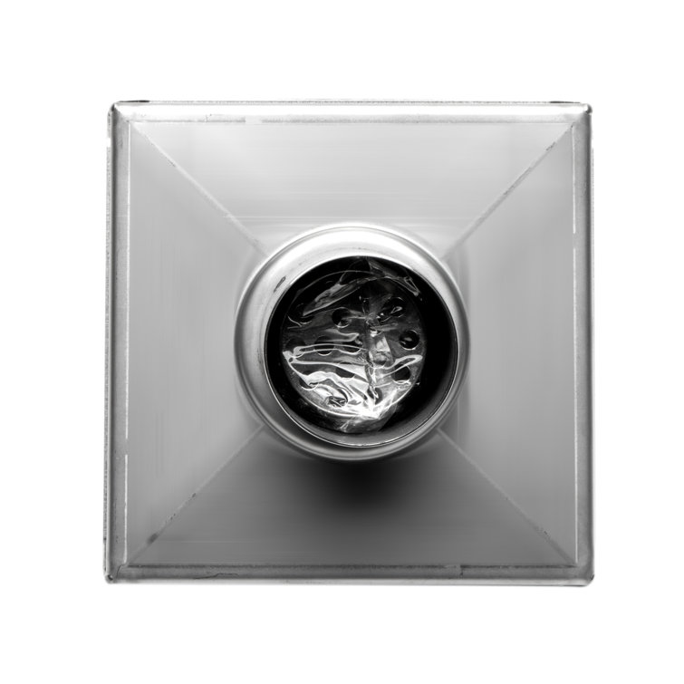 5.25'' Square Brushed Stainless Steel Shower Drain