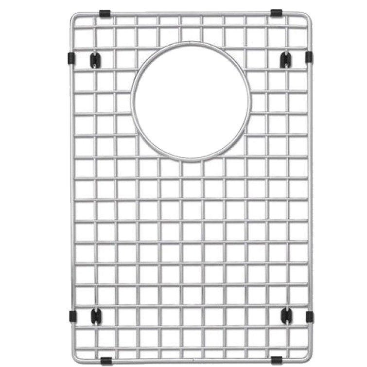 Stainless Steel Kitchen Sink Bottom Grid with Rubber Bumpers