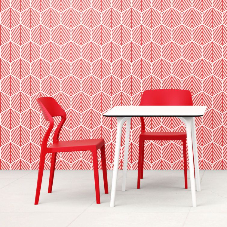 White Square Synthetic Laminate Outdoor Dining Table