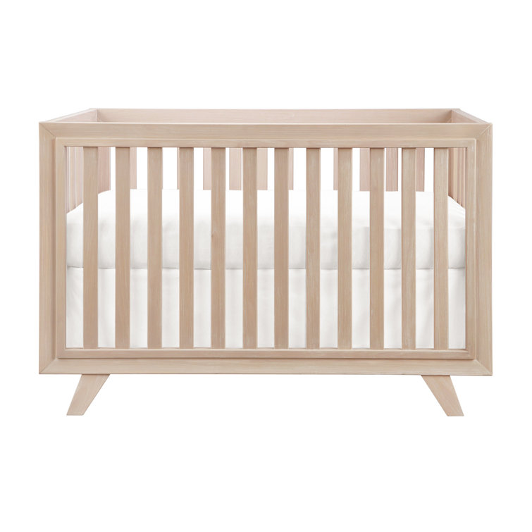 Wooster Almond 3-in-1 Convertible Crib with Multi-Level Paneling