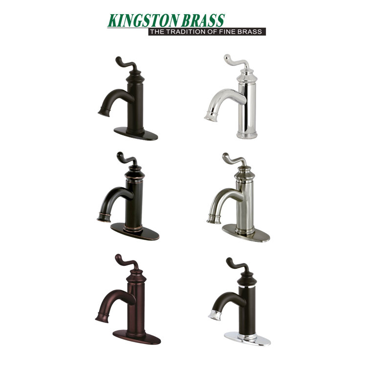Royale Matte Black Single-Handle Monoblock Bathroom Faucet