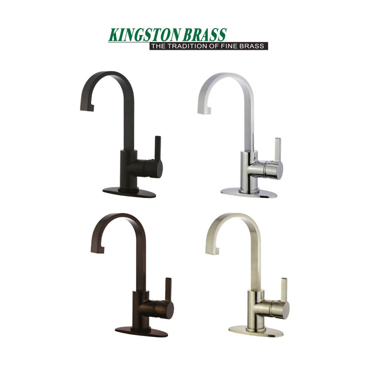 Futuristic Utopia Oil Rubbed Bronze Single-Handle Bathroom Faucet