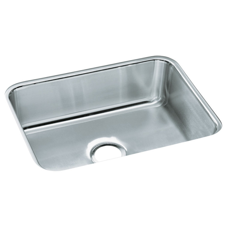 24'' Stainless Steel Undermount Single Bowl Kitchen Sink