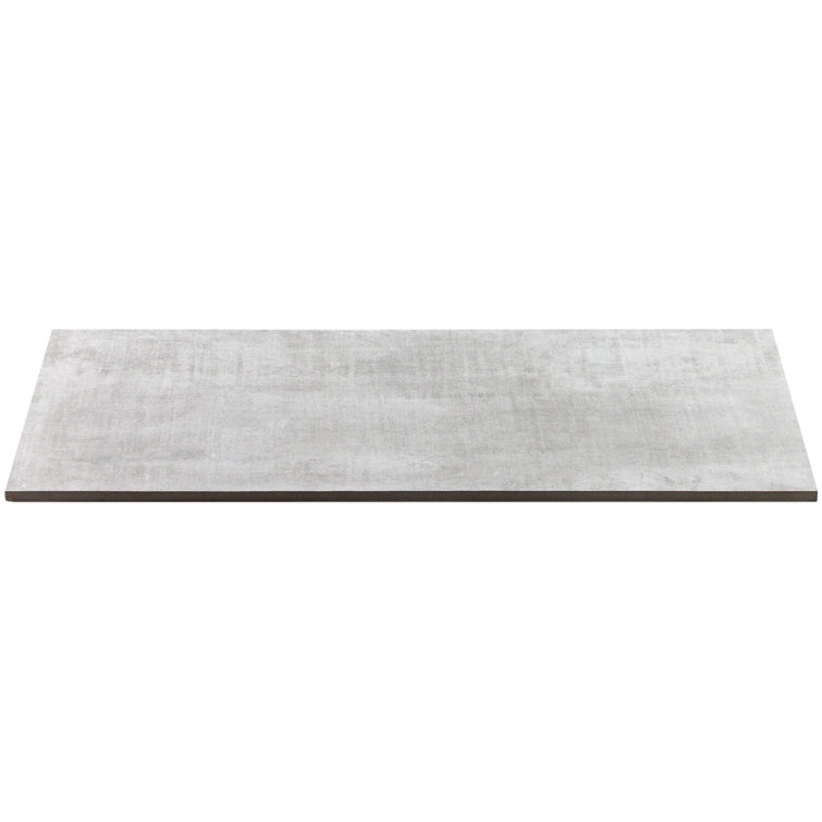 Essential Silver Matte Porcelain Wall & Floor Tile 12" x 24"
