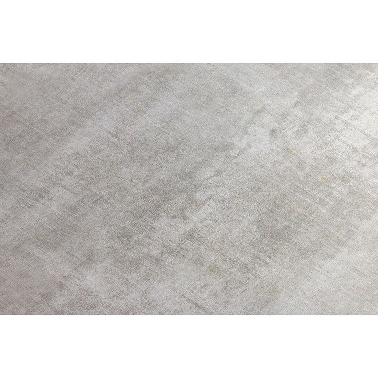 Essential Large Silver Matte Porcelain Concrete Look Tile