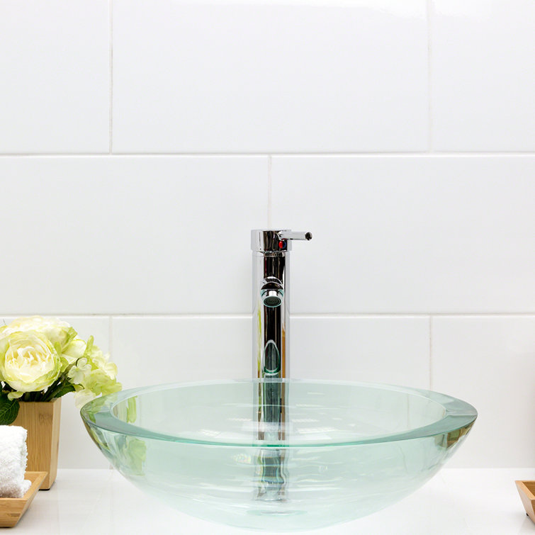 Essential 8" x 16" White Polished Ceramic Wall Tile