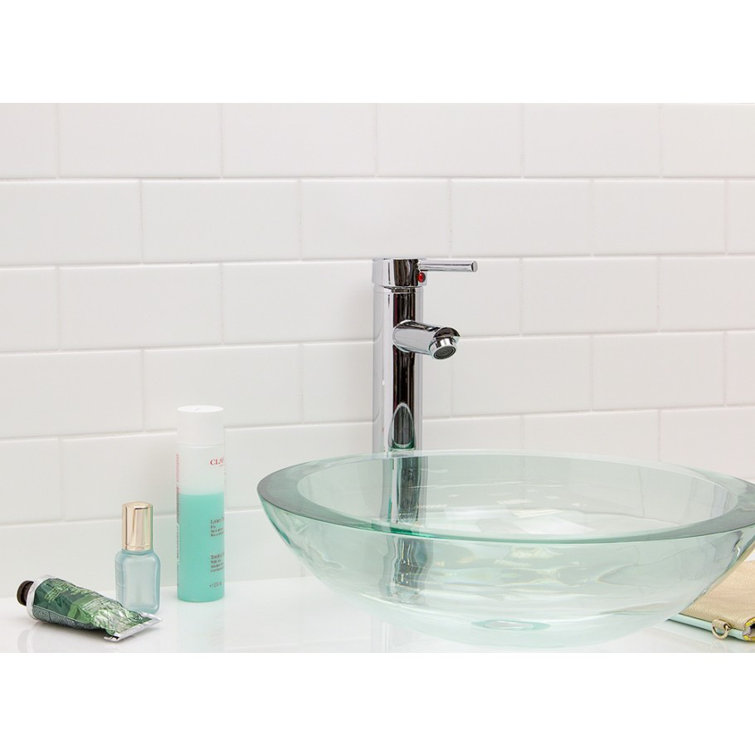 Essential White Matte Ceramic Subway Wall Tile 3" x 6"