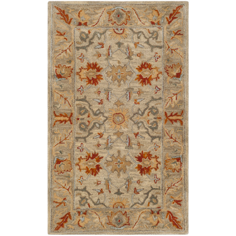 Antiquity Hand-Tufted Beige Area Rug