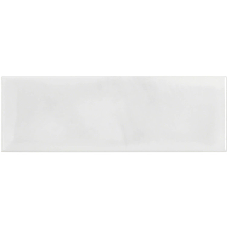 White Glossy Ceramic Subway Tile for Kitchen and Bathroom