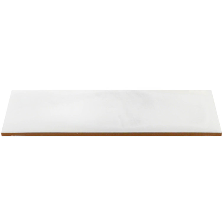 White Glossy Ceramic Subway Tile for Kitchen and Bathroom