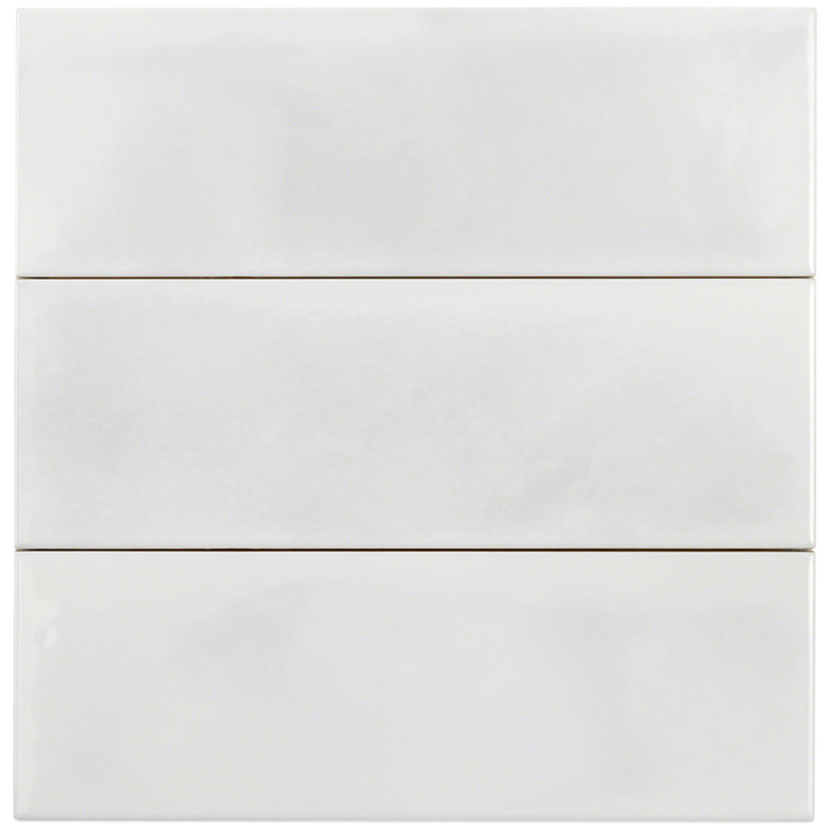 White Glossy Ceramic Subway Tile for Kitchen and Bathroom