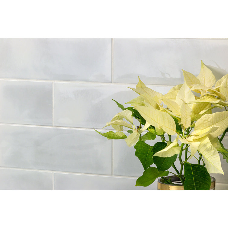 White Glossy Ceramic Subway Tile for Kitchen and Bathroom