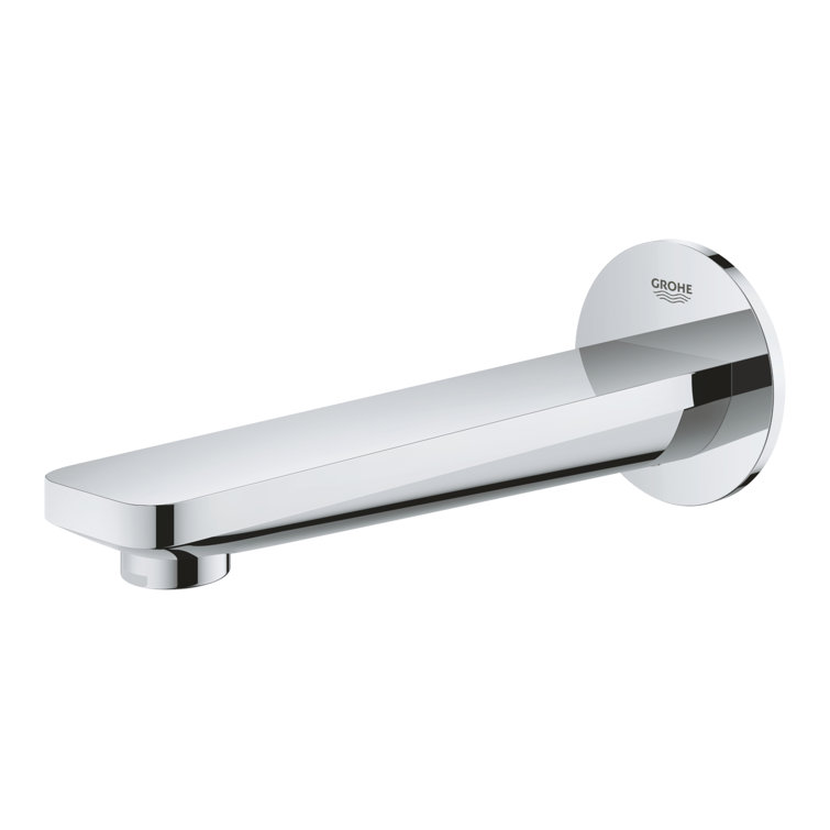 Modern Wall Mounted Chrome Tub Spout with Universal Fit