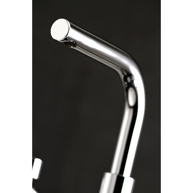 Concord 8" Chrome Widespread Bathroom Faucet with Brass Pop-Up