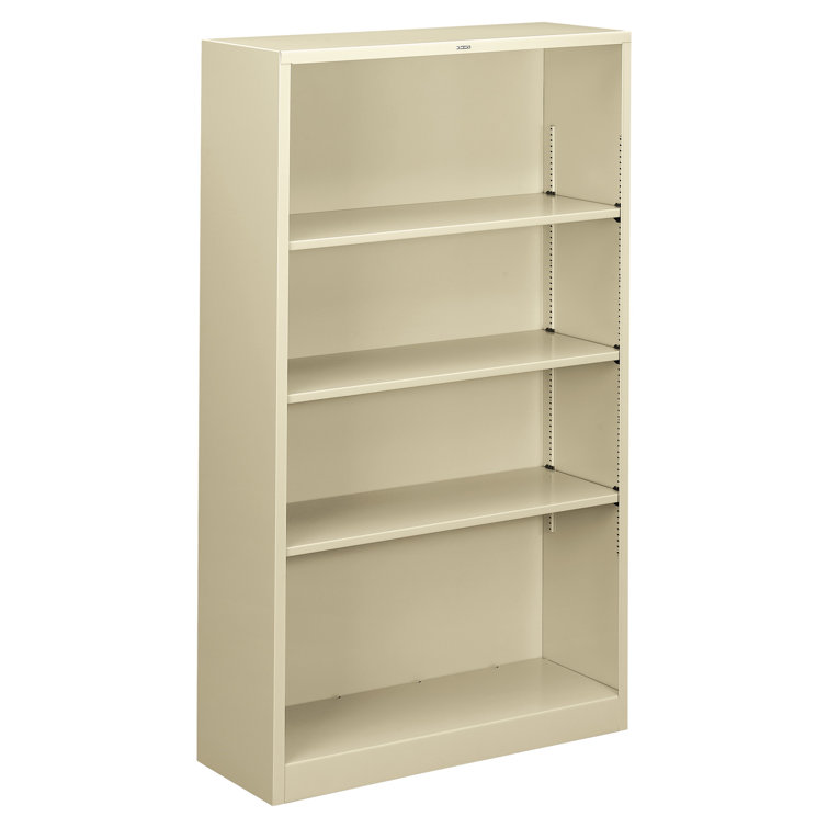 Putty Adjustable Steel 5-Shelf Standard Bookcase