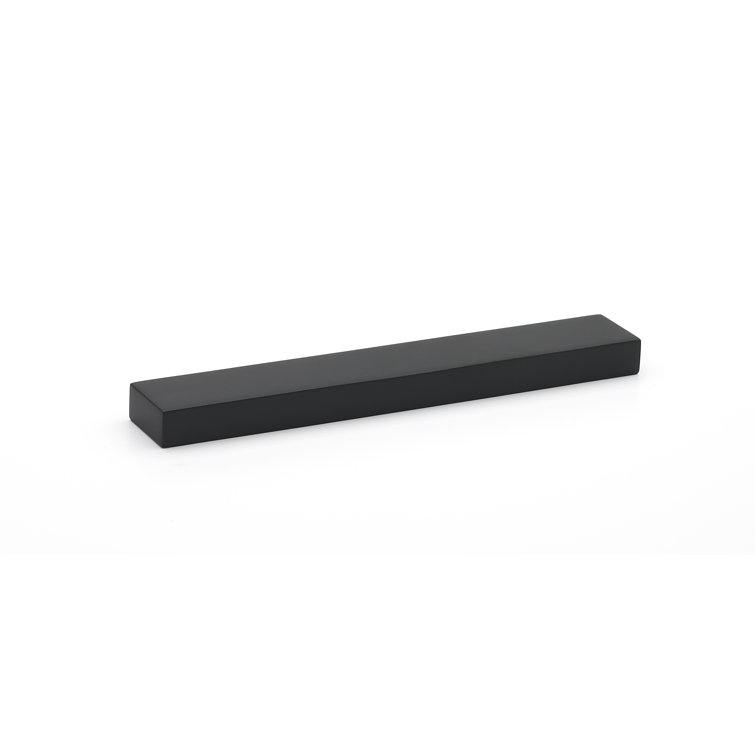 Matte Black Modern Brass Cabinet Drawer Bar Pull