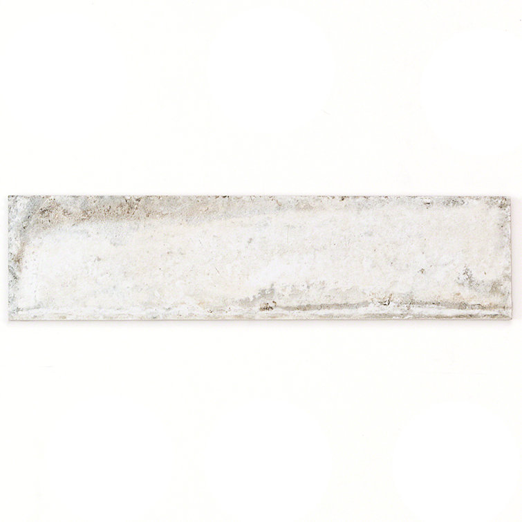 Ravello 3" x 12" Natural White Porcelain Wall and Floor Tile