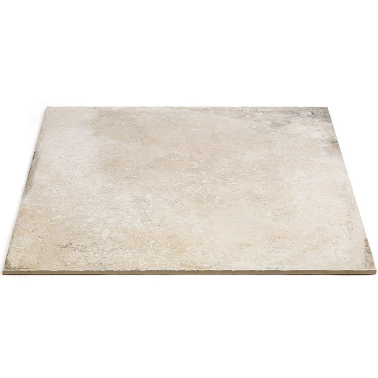 Ravello 24" x 24" Beige Natural Stone Look Porcelain Tile