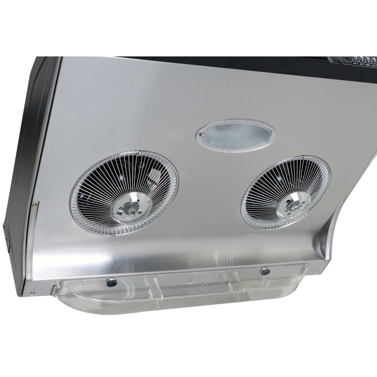 Hauslane 30" Stainless Steel Convertible Under Cabinet Range Hood