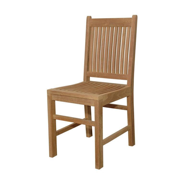 Saratoga Natural Teak Outdoor Dining Side Chair