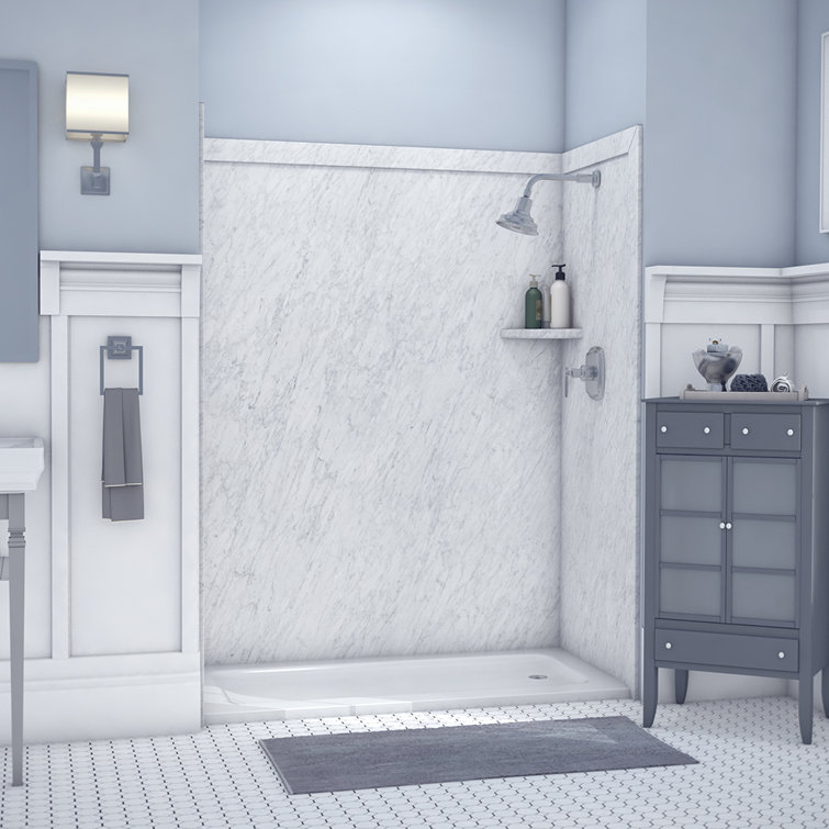 Royale Frost 60" x 36" x 80" Alcove Bathtub/Shower Surround