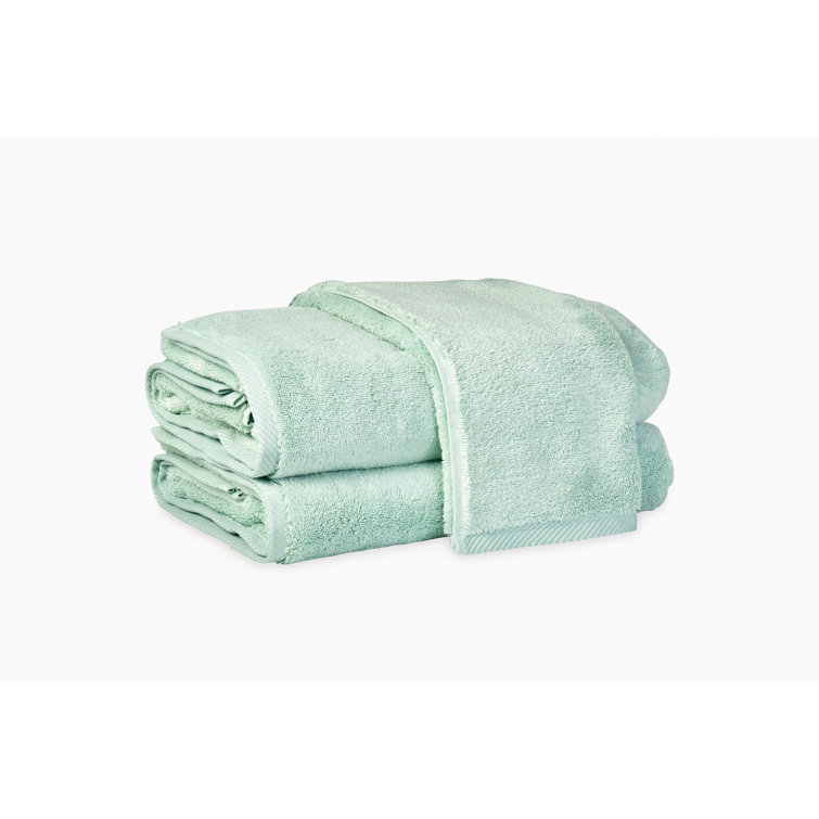 Oversized Aqua Cotton Bath Towel