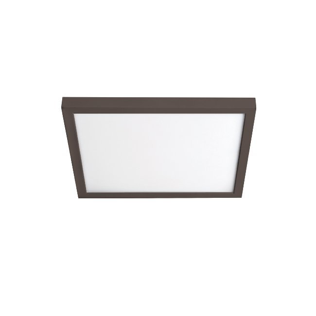 Bronze Square 11" LED Flush Mount Light