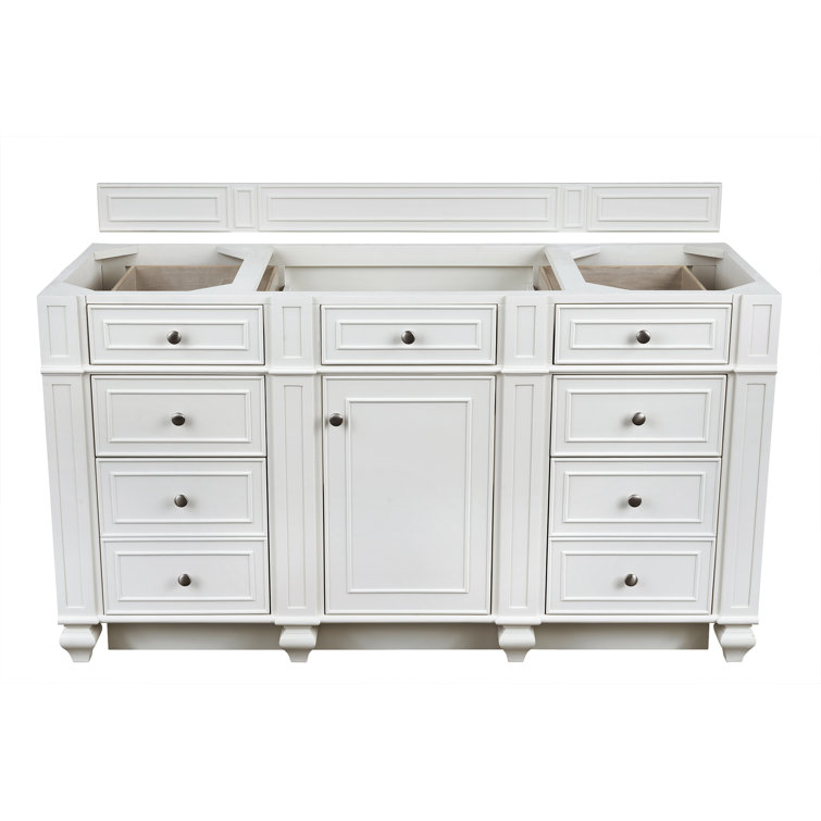 Bristol 60" Dark Wood Single Bathroom Vanity