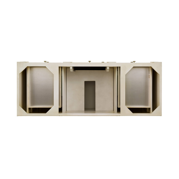 Bristol 60" Dark Wood Single Bathroom Vanity