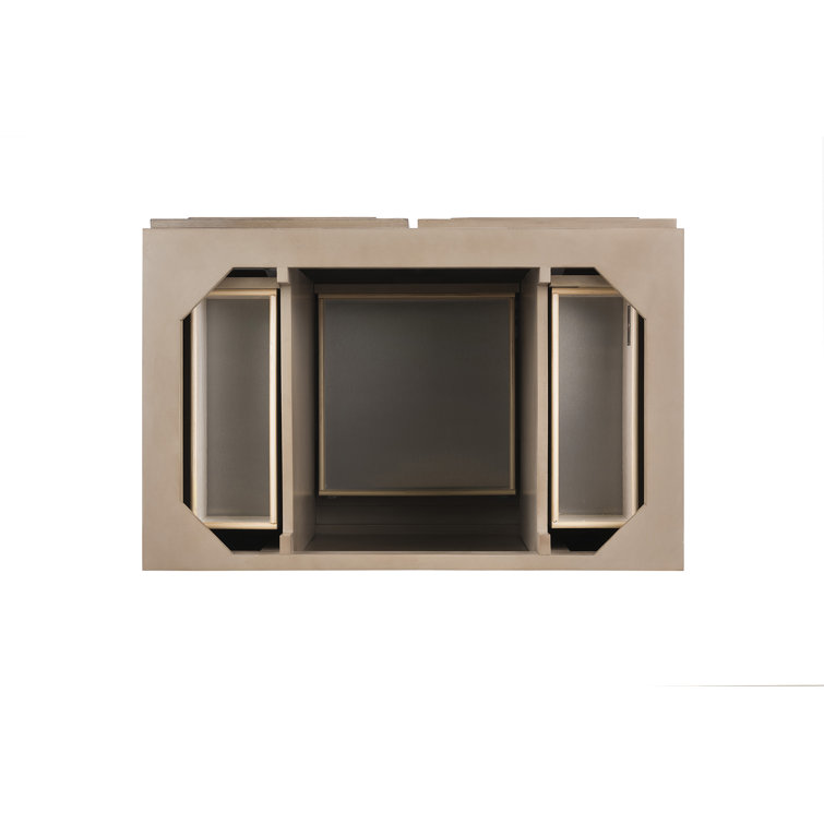 Portland 36" Whitewashed Walnut Single Bathroom Vanity