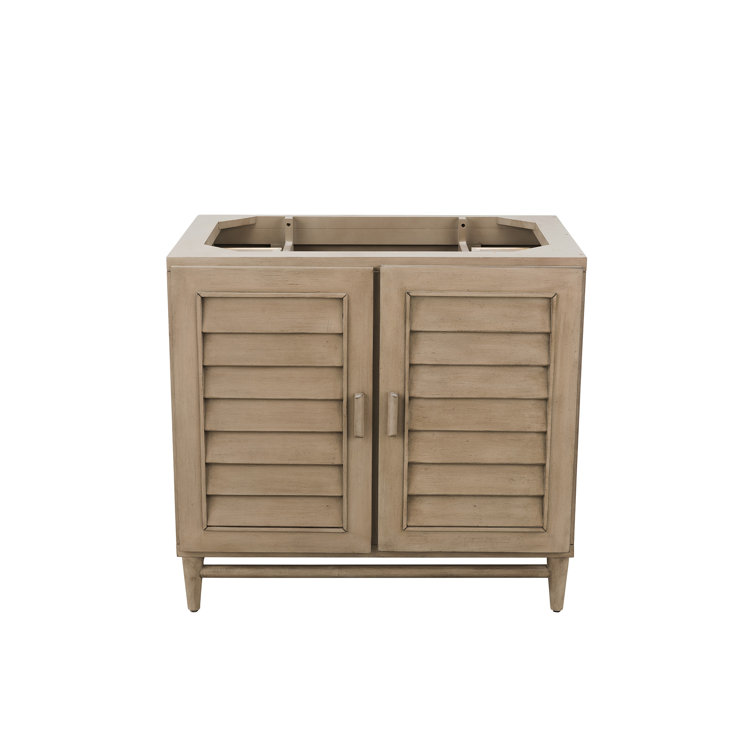 Portland 36" Whitewashed Walnut Single Bathroom Vanity