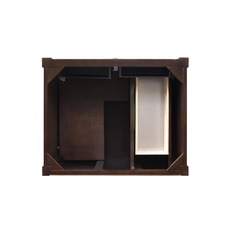 Burnished Mahogany 29" Traditional Single Vanity Base