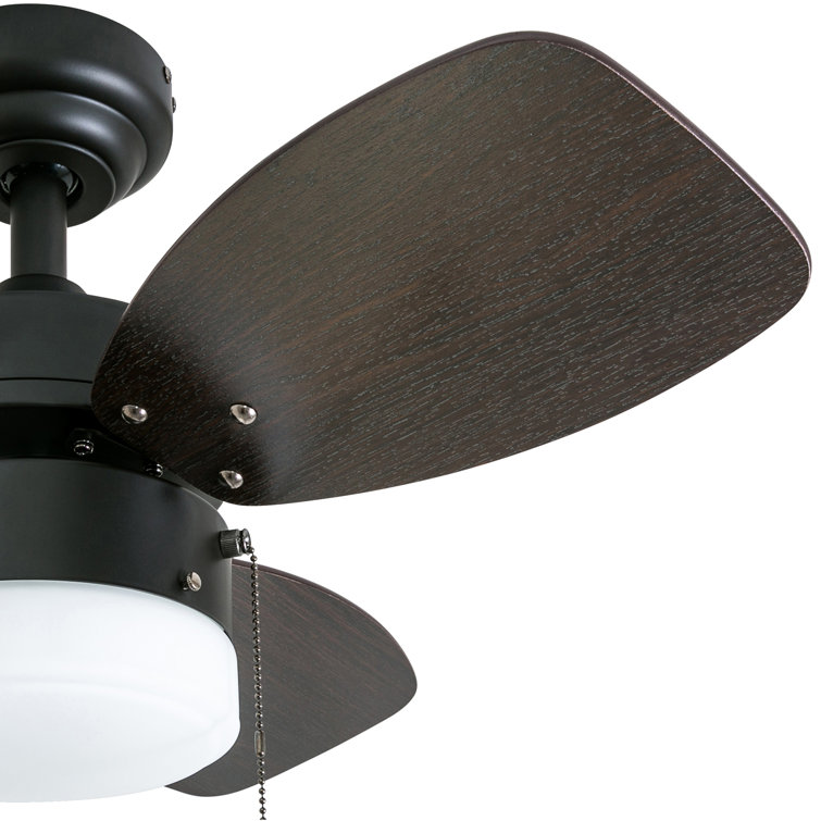 Ocean Breeze 30" Bronze LED Ceiling Fan with Reversible Blades