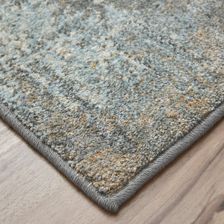 Catarina Jadeite Abstract Gray 8' x 11' Synthetic Area Rug